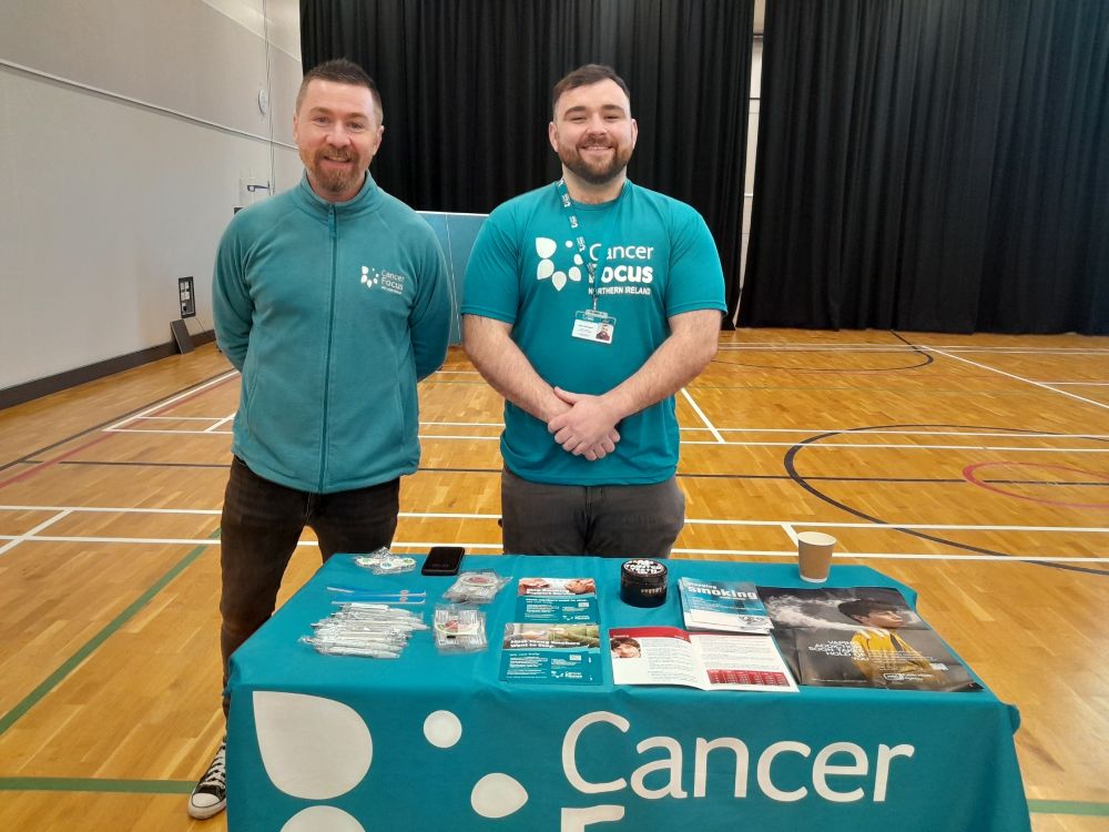 Cancer Focus NI staff visit SERC